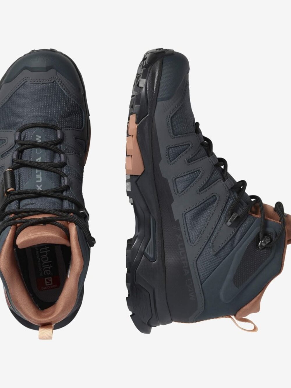 Brand New Salomon Women's X Ultra Mid 4 Gore-Tex Trail Shoes - Waterproof, Light - Picture 6 of 10